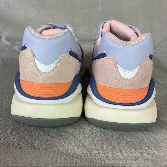 New Balance 57/40 Womens Running Shoes Size 10 Blue Pink Haze Suede Sneakers - Picture 6 of 9